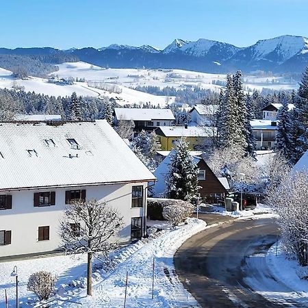 Ferienwohnung Im Allgaeu Mit Bergsicht Oberreute Bagian luar foto